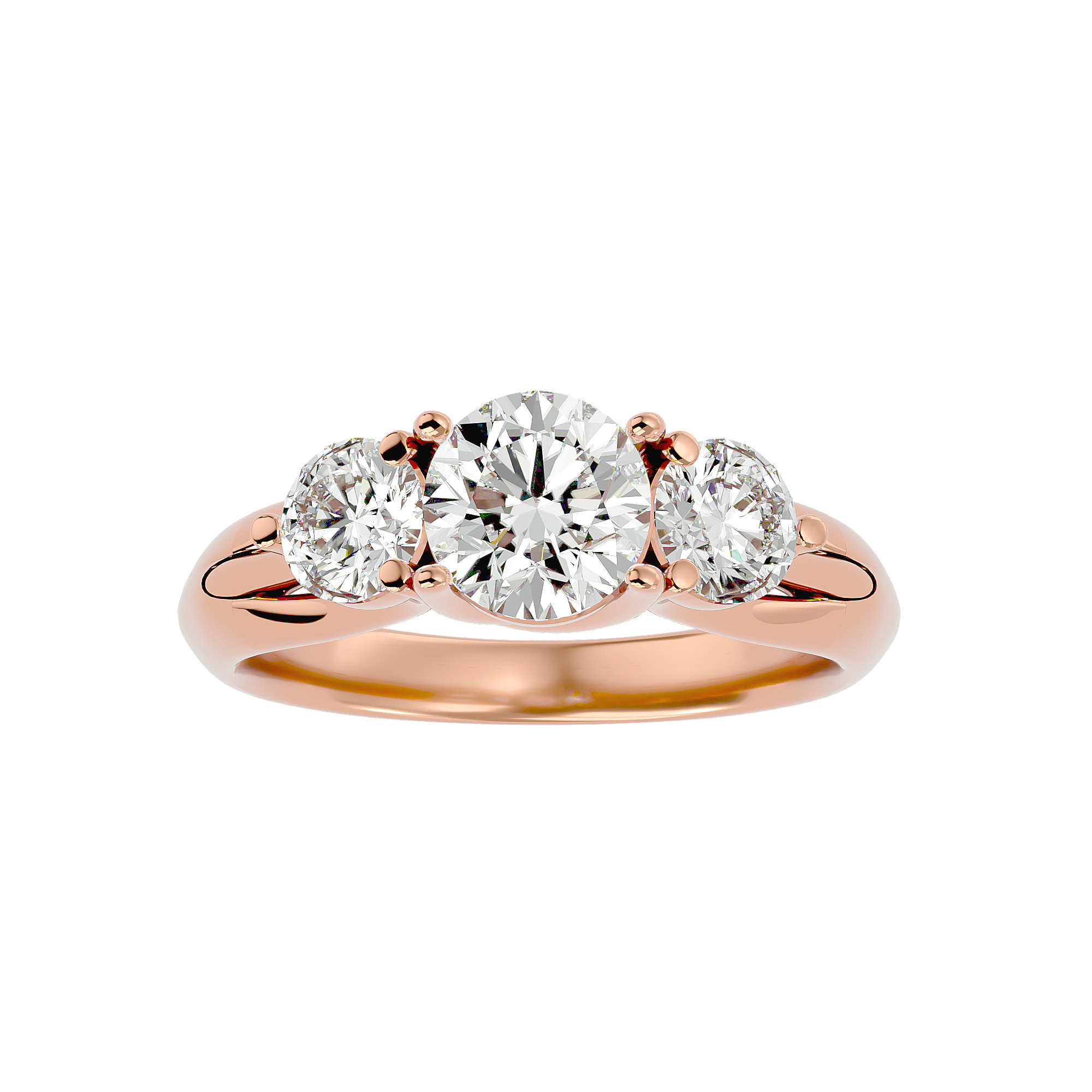 Noa Three Stone Ring
