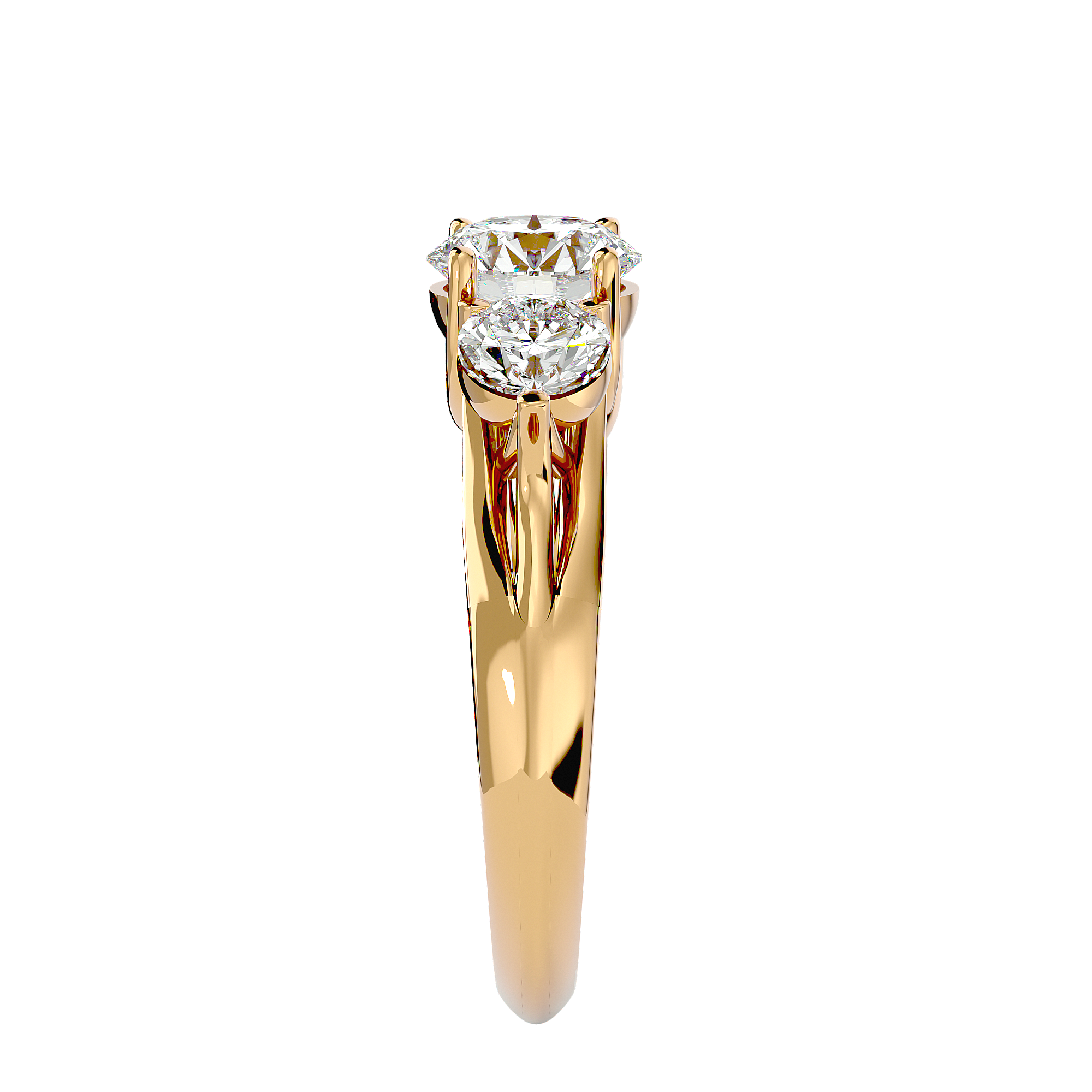Noa Three Stone Ring
