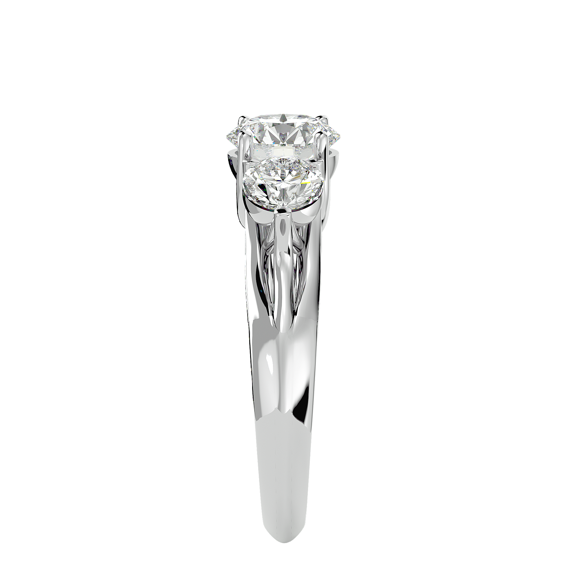 Noa Three Stone Ring