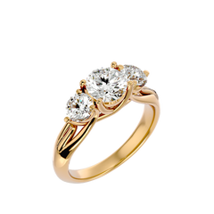 Noa Three Stone Ring