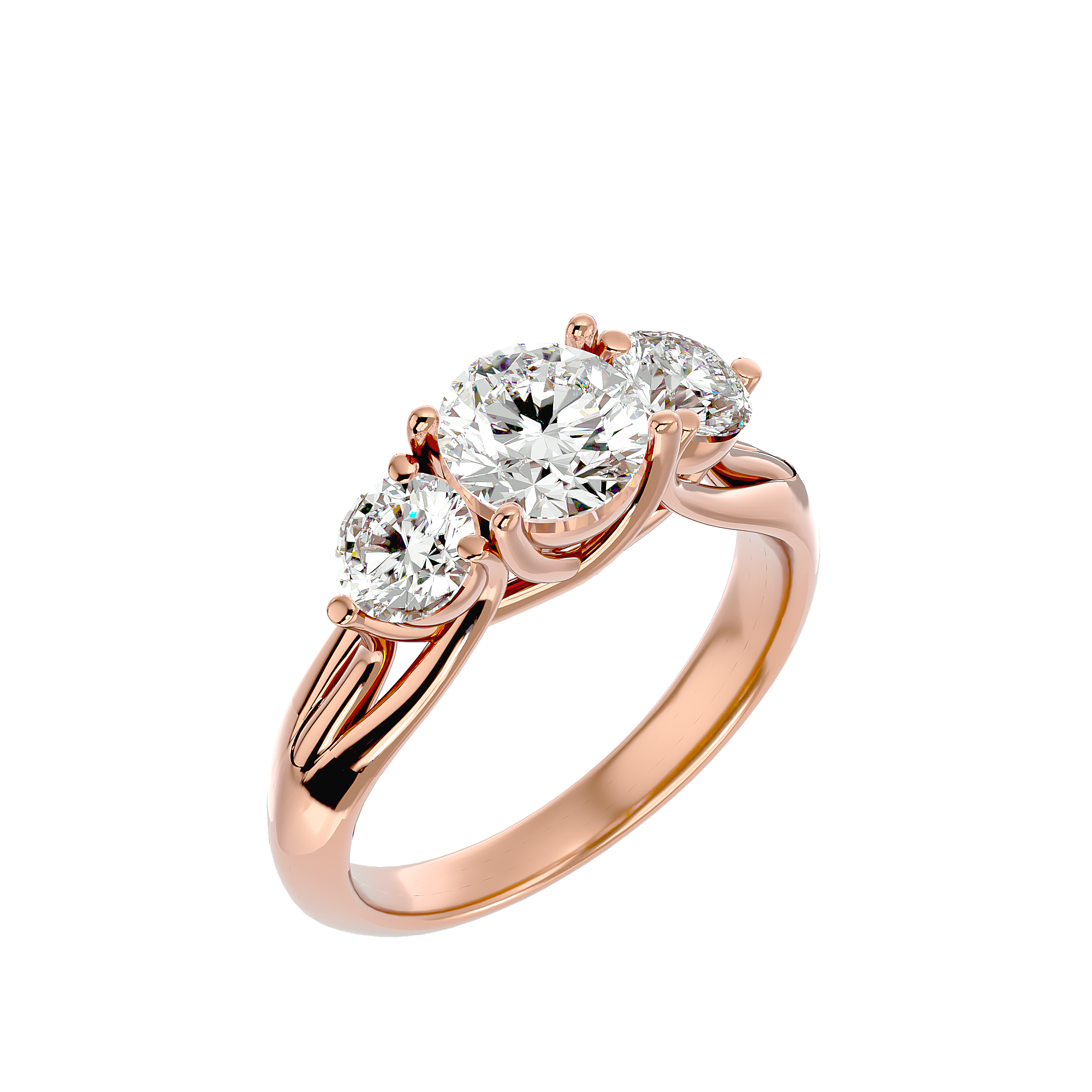 Noa Three Stone Ring