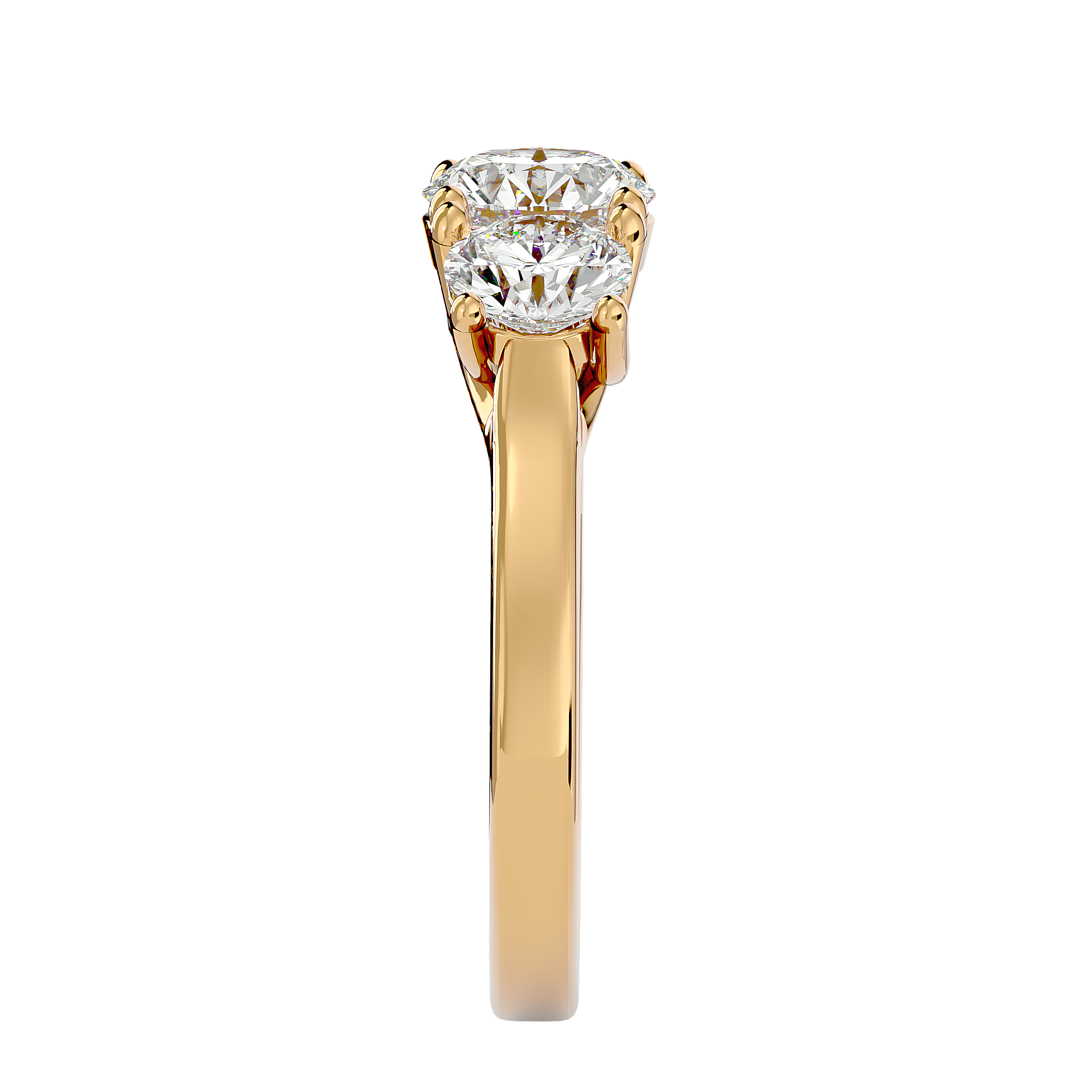 Janiyah Three Stone Ring
