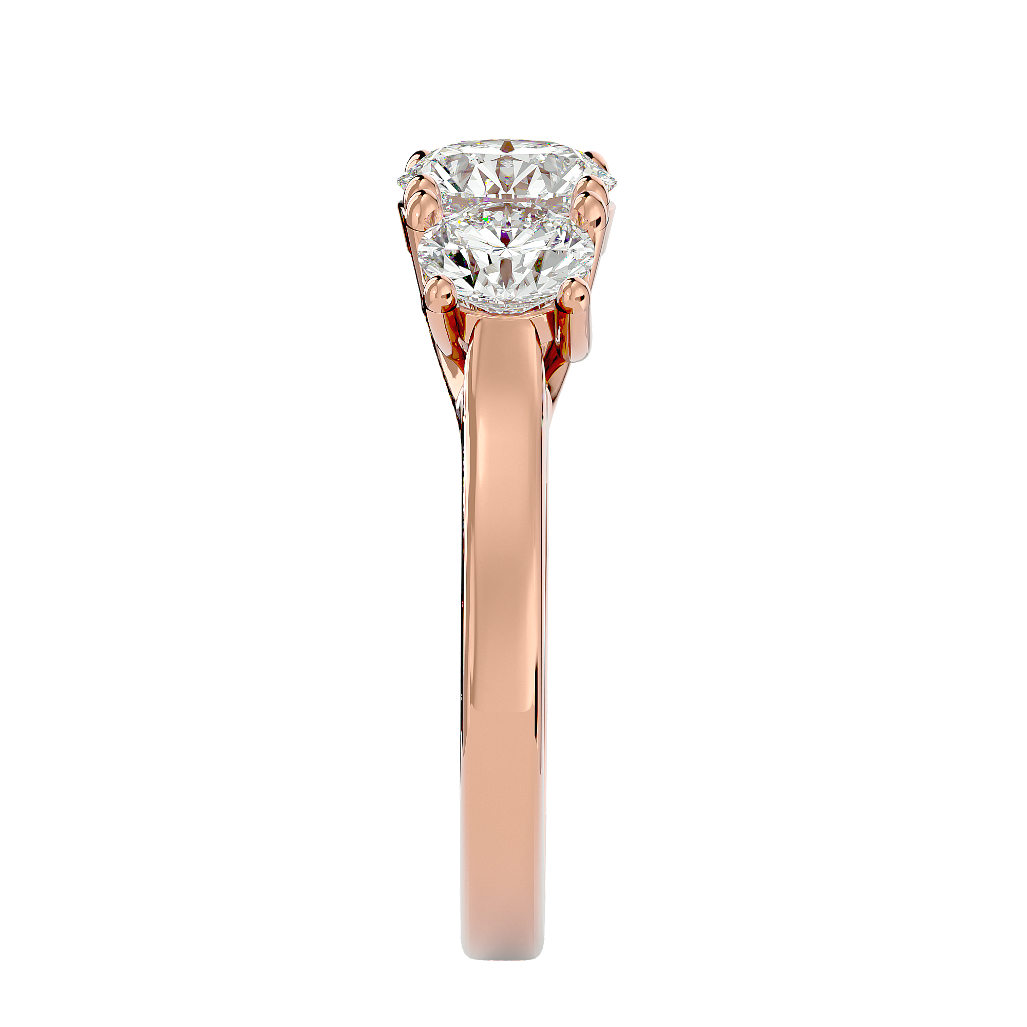 Janiyah Three Stone Ring