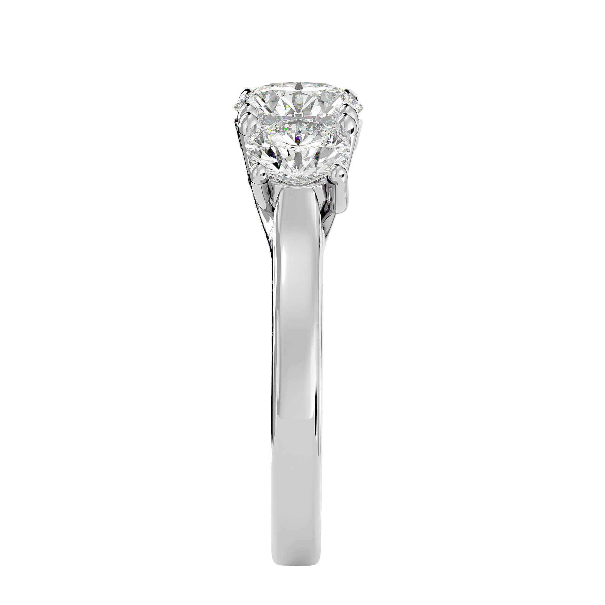 Janiyah Three Stone Ring