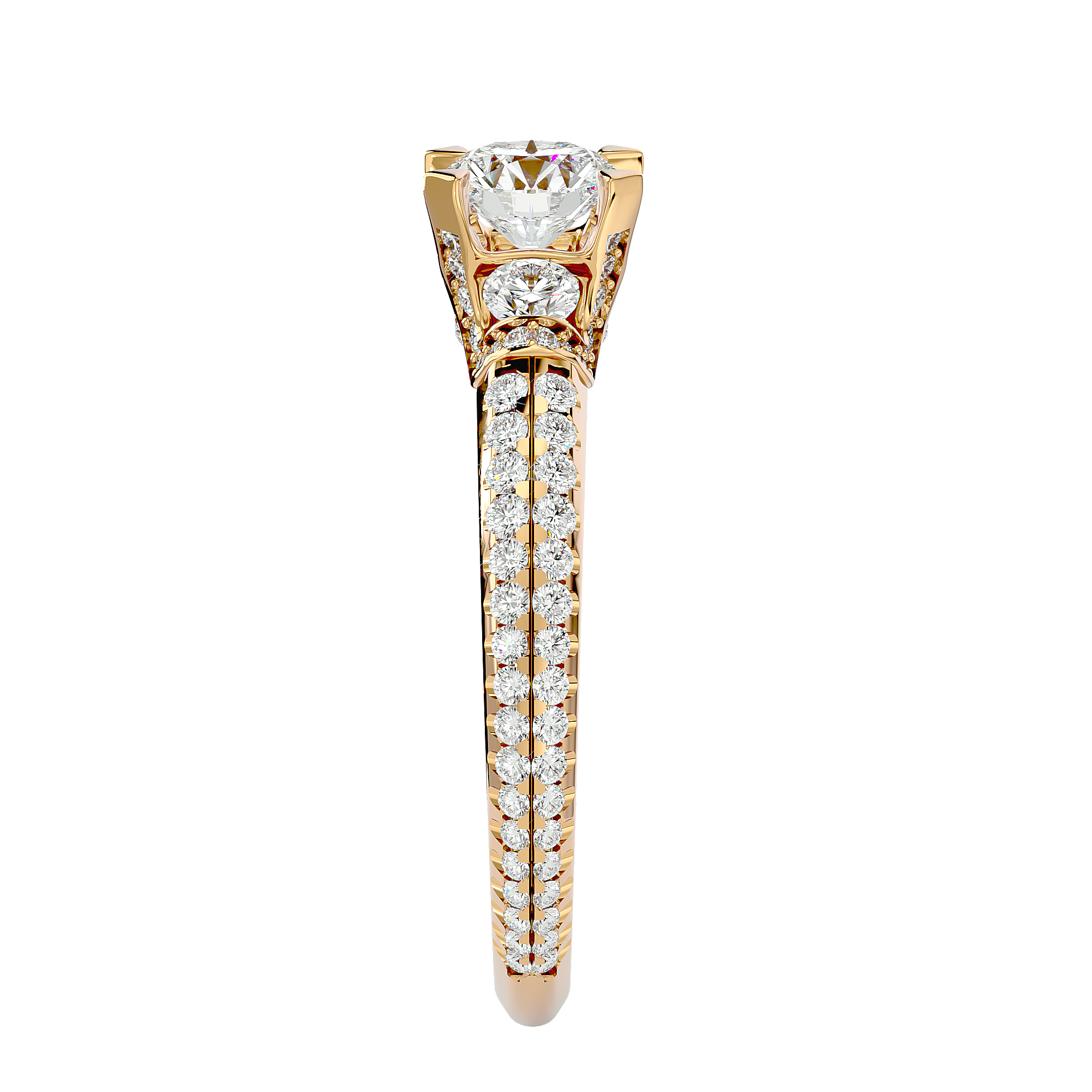 Madisyn Three Stone Ring