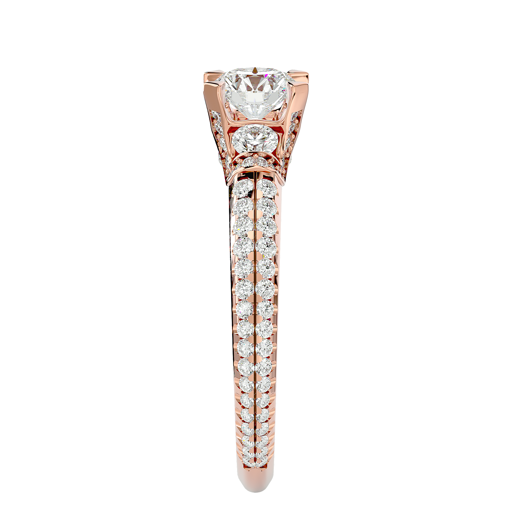Madisyn Three Stone Ring