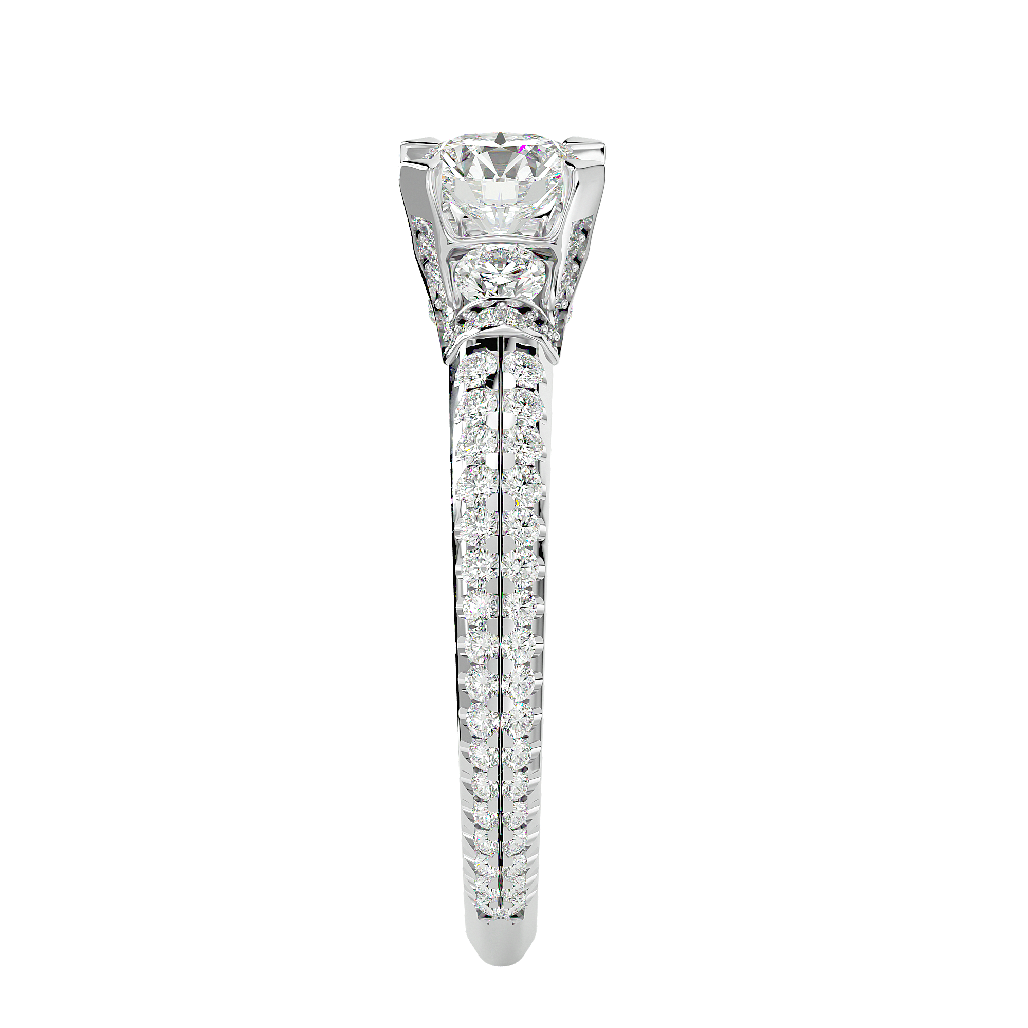 Madisyn Three Stone Ring