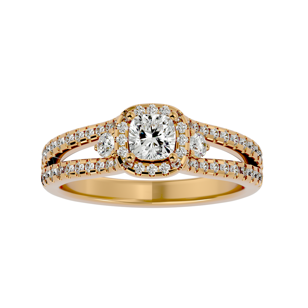 Saige Three Stone Ring