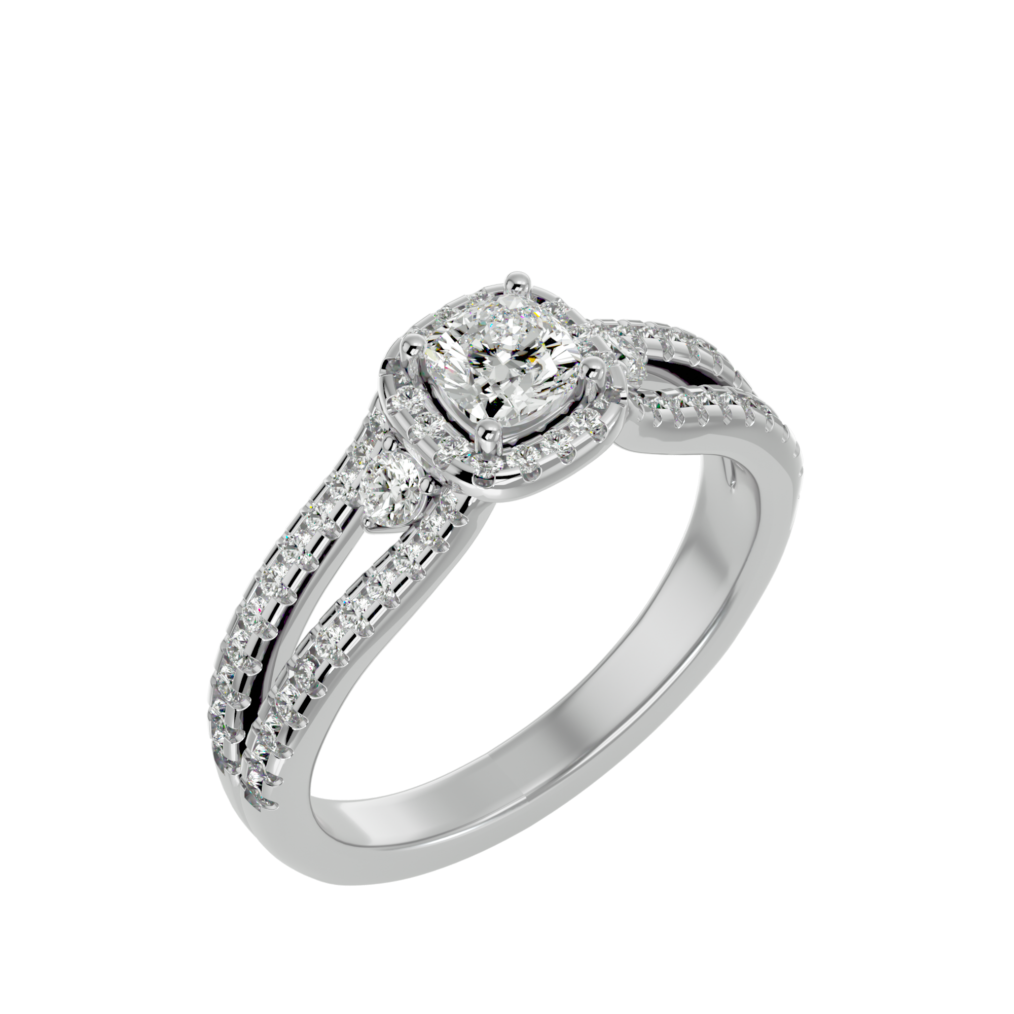 Saige Three Stone Ring