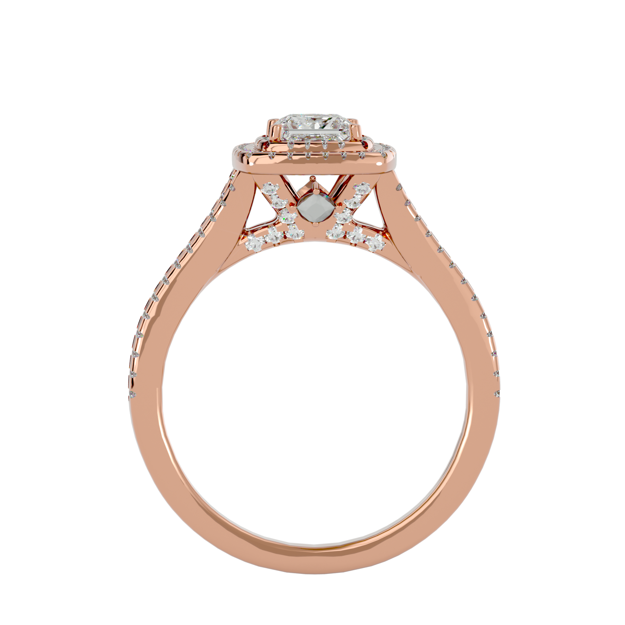 Allyson Halo Ring