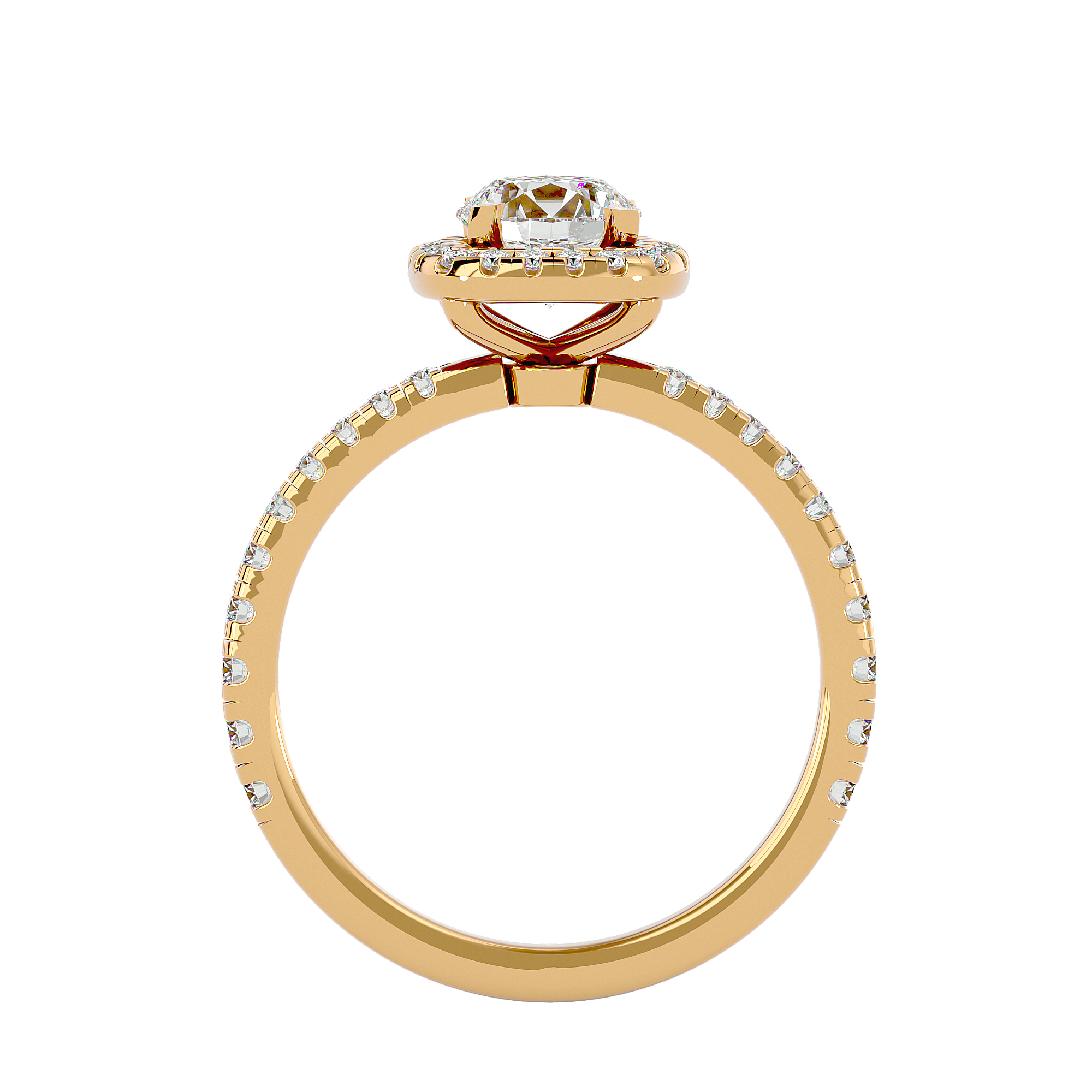 Macie Halo Ring
