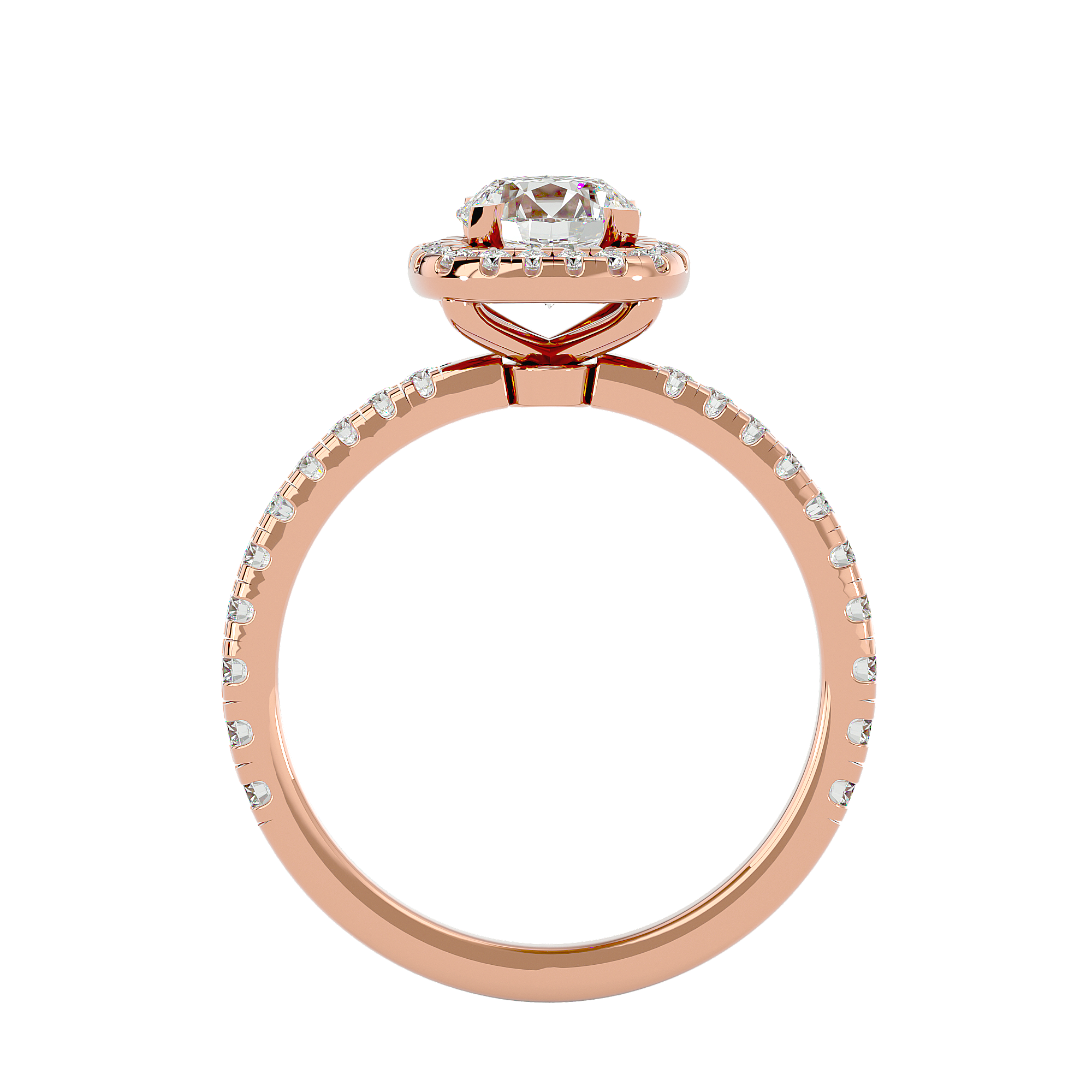 Macie Halo Ring
