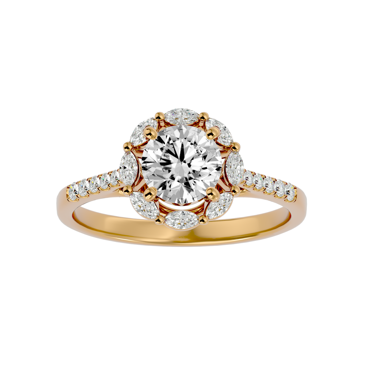 Alexia Halo Ring