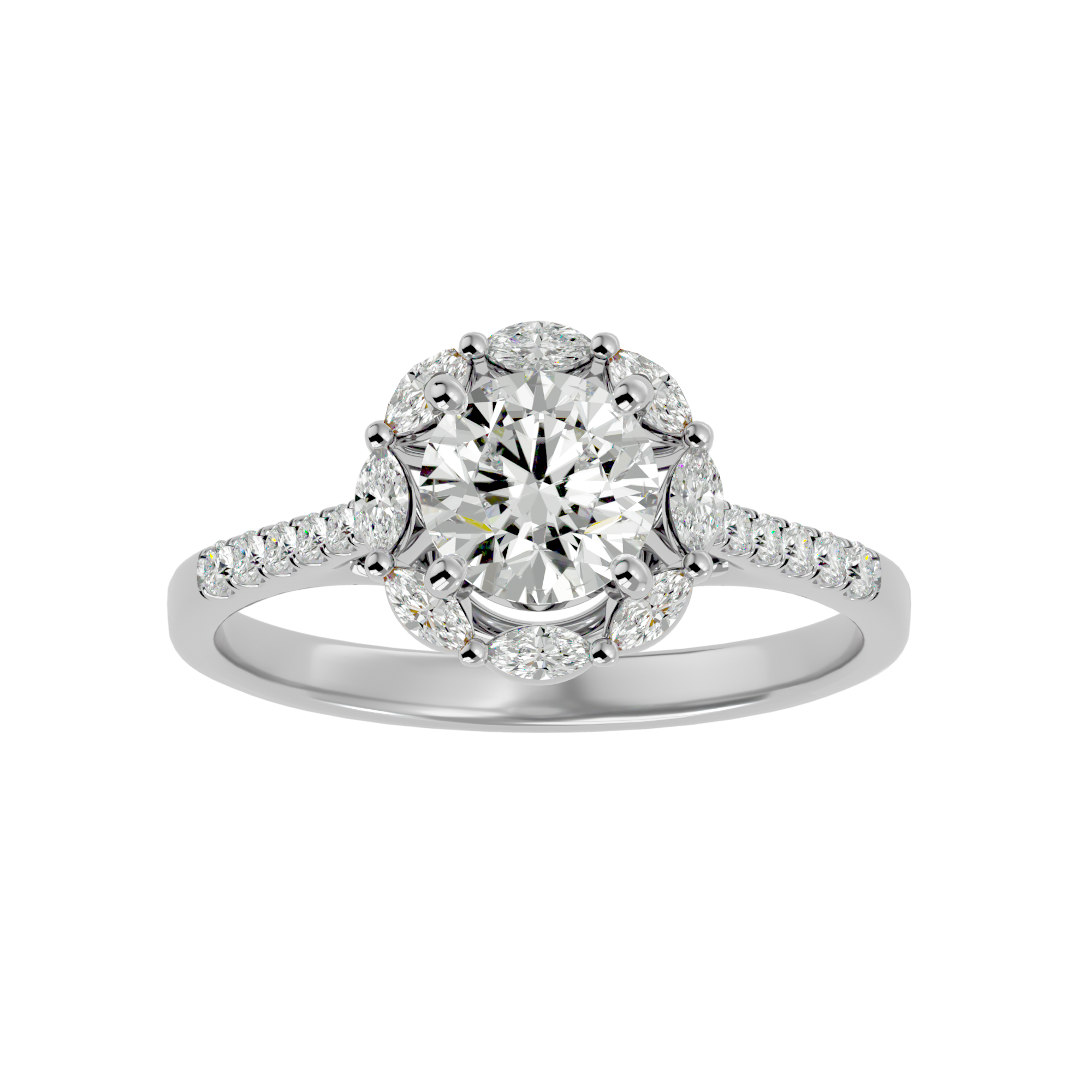 Alexia Halo Ring