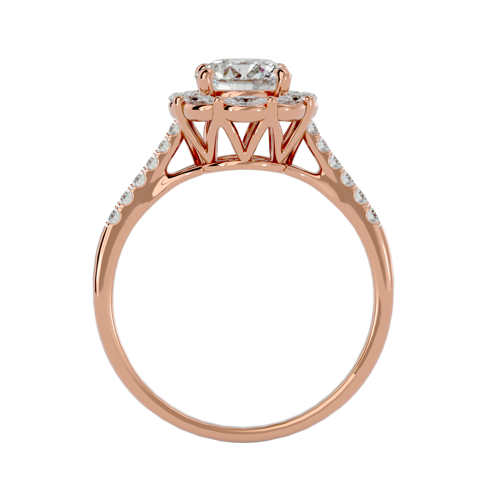 Alexia Halo Ring