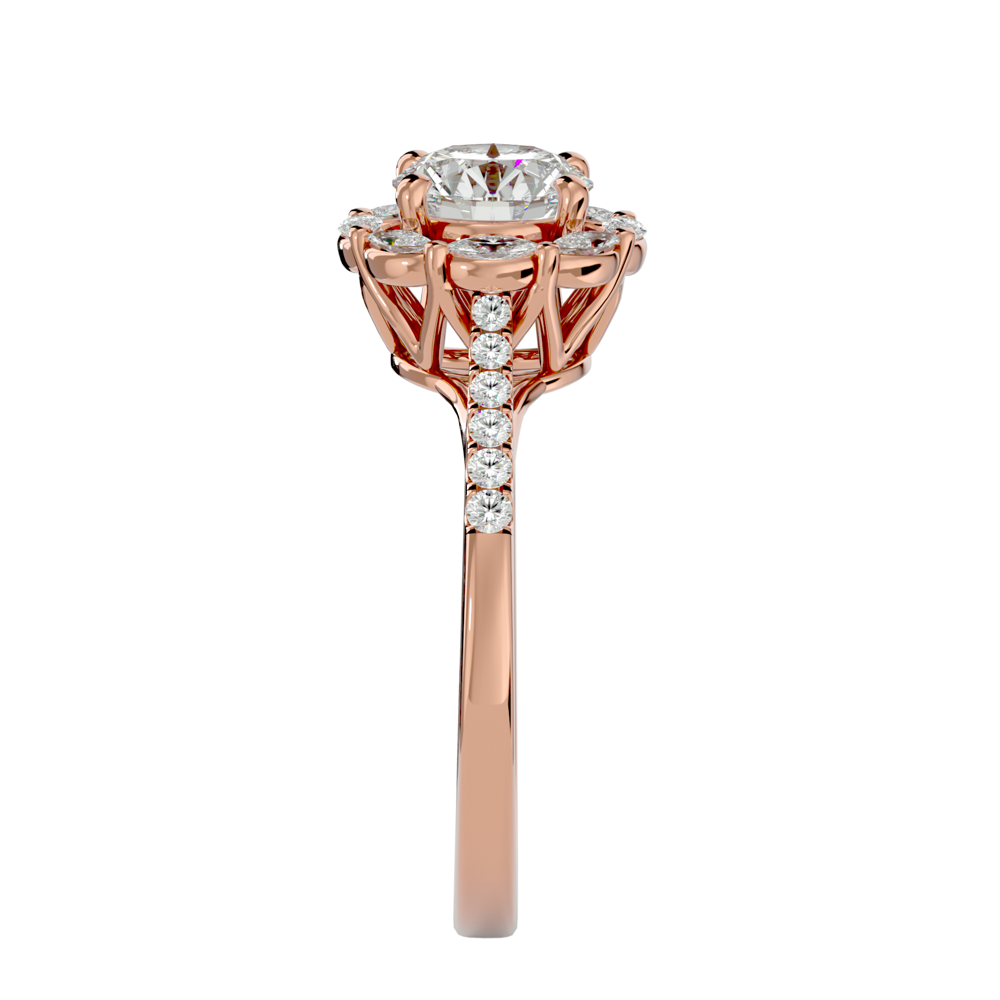 Alexia Halo Ring