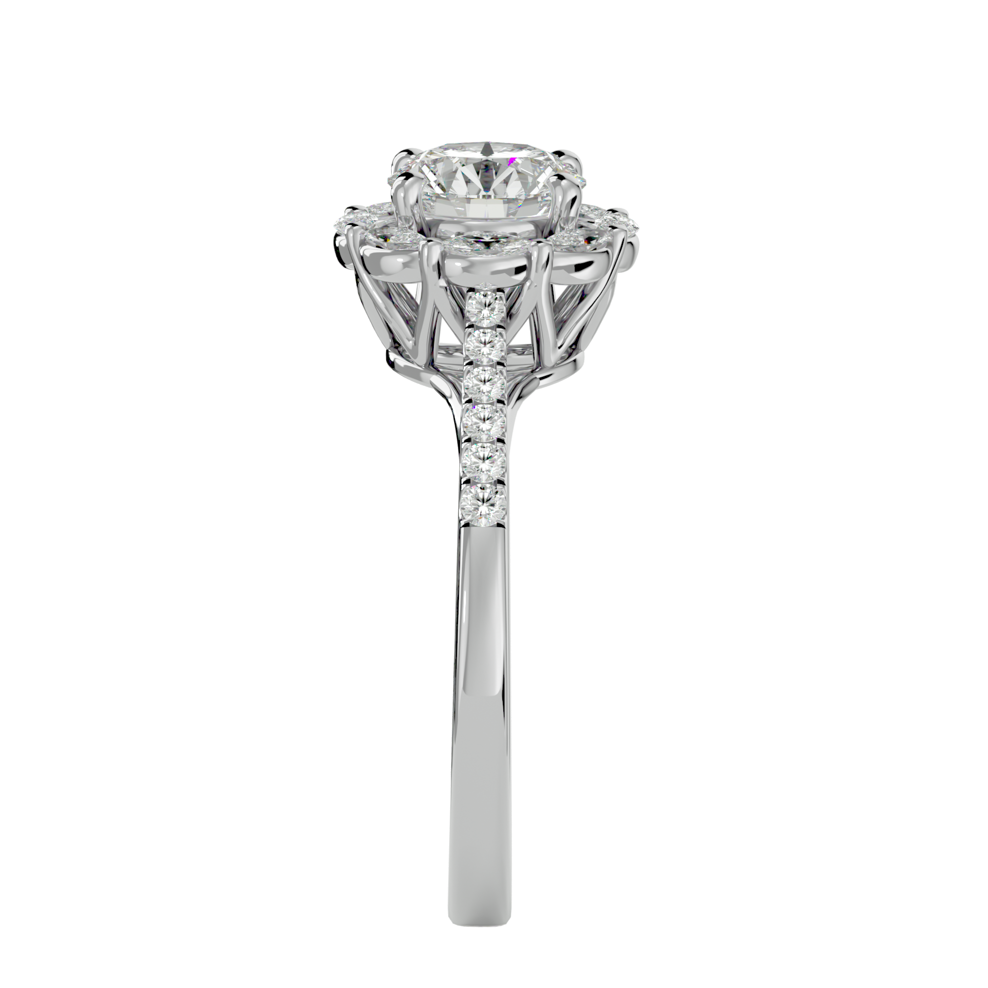 Alexia Halo Ring