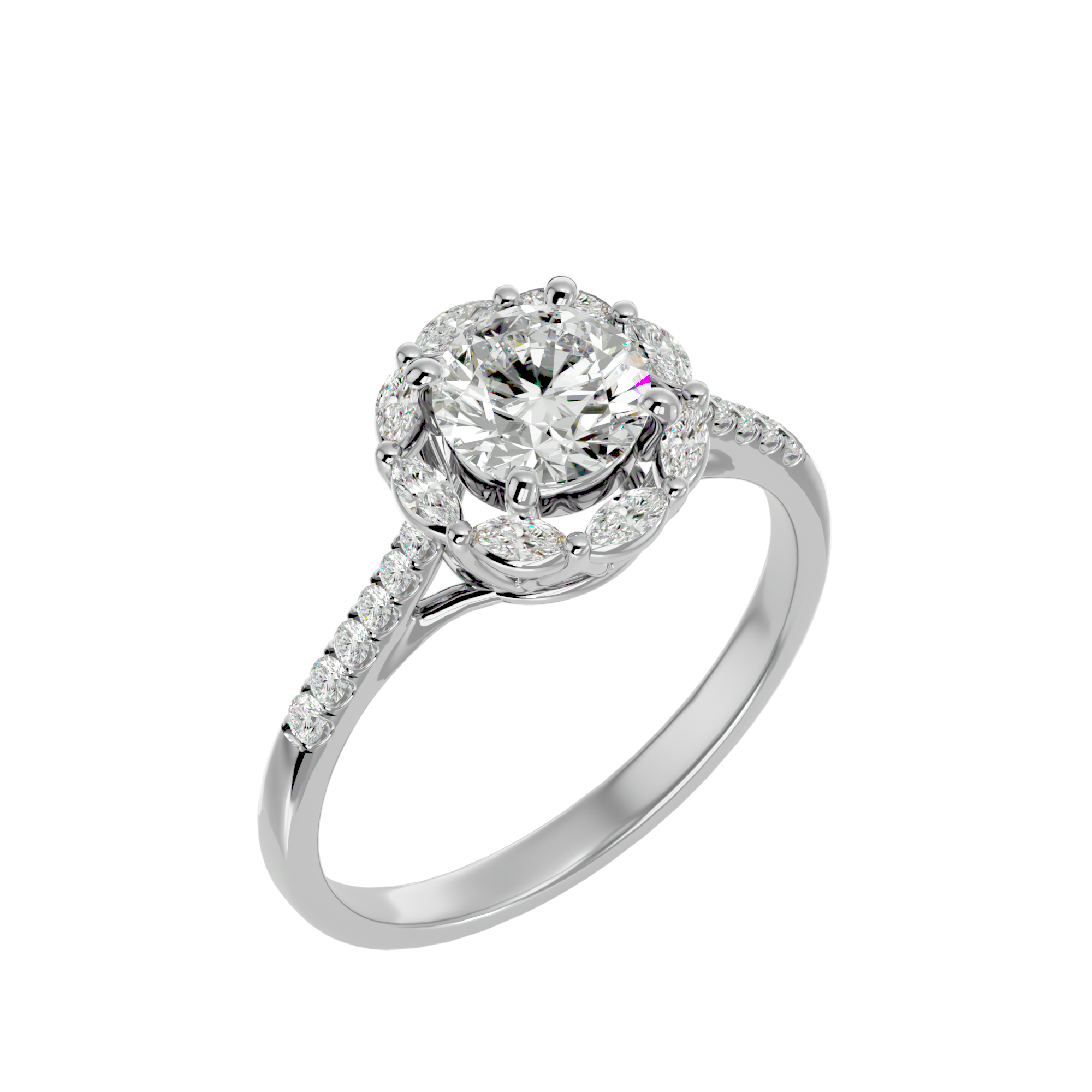 Alexia Halo Ring