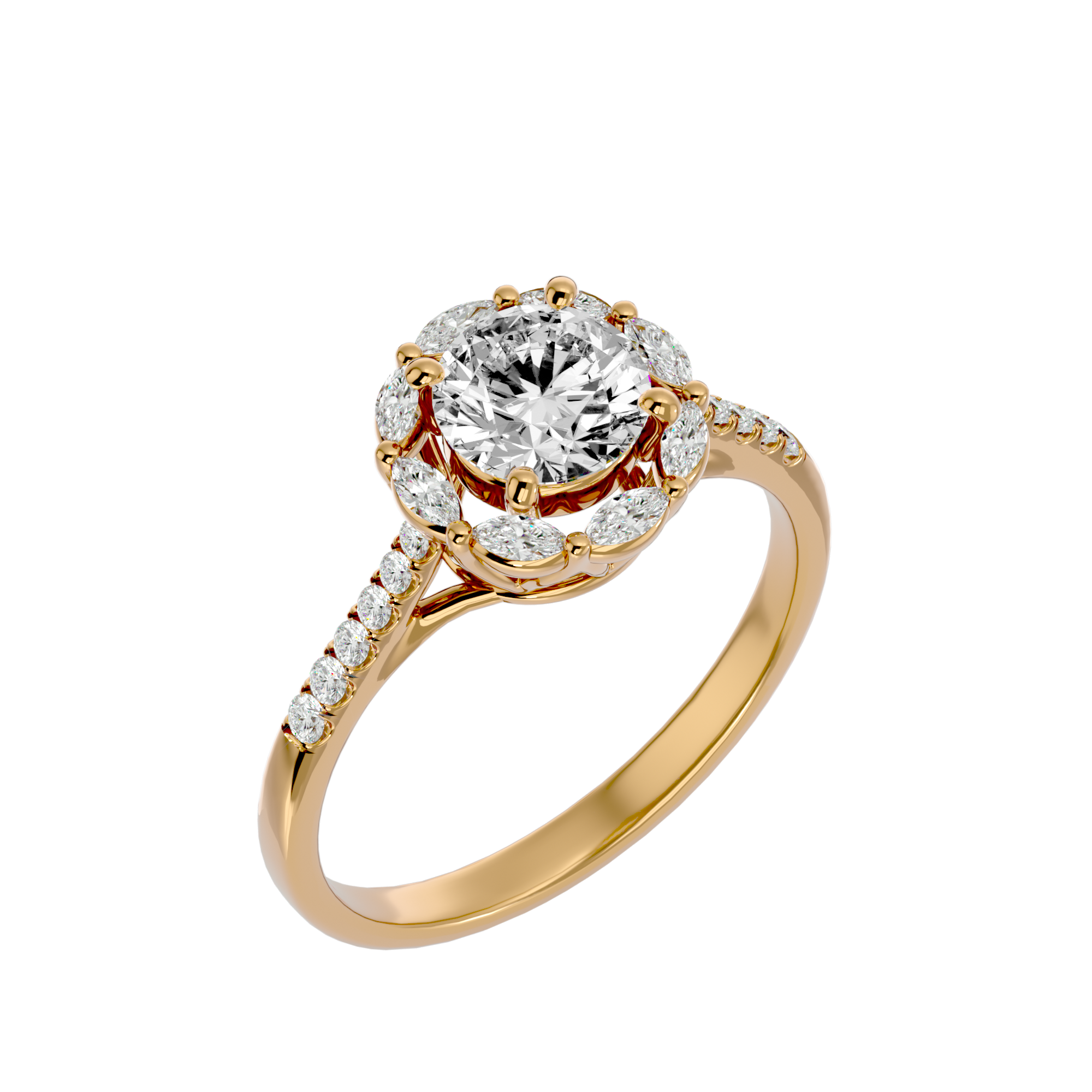 Alexia Halo Ring