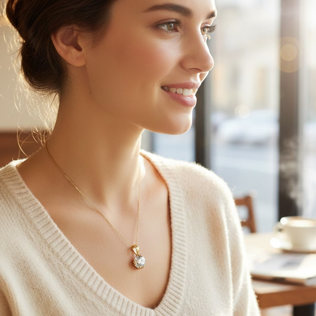 Zahra Diamond Pendant