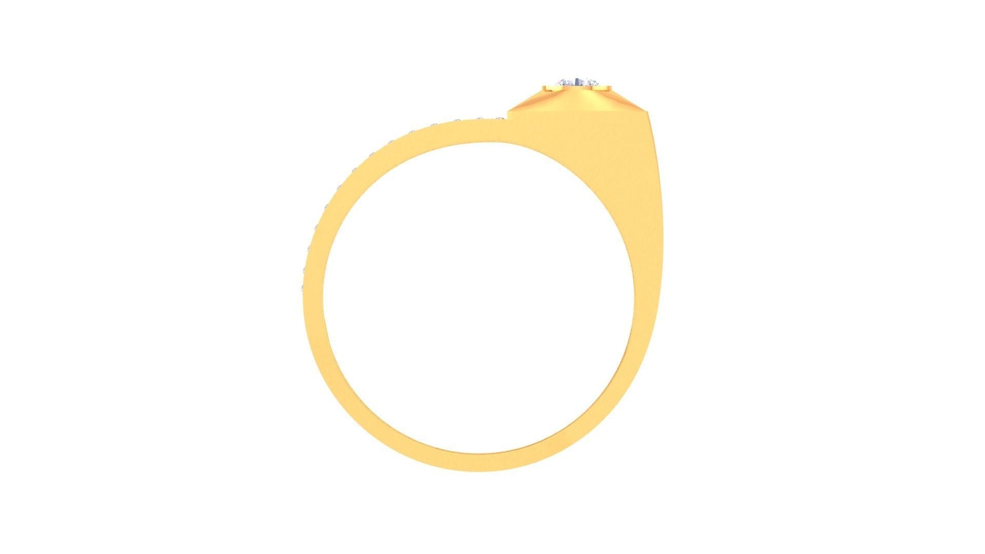 Graham  Solitaire Mens Ring