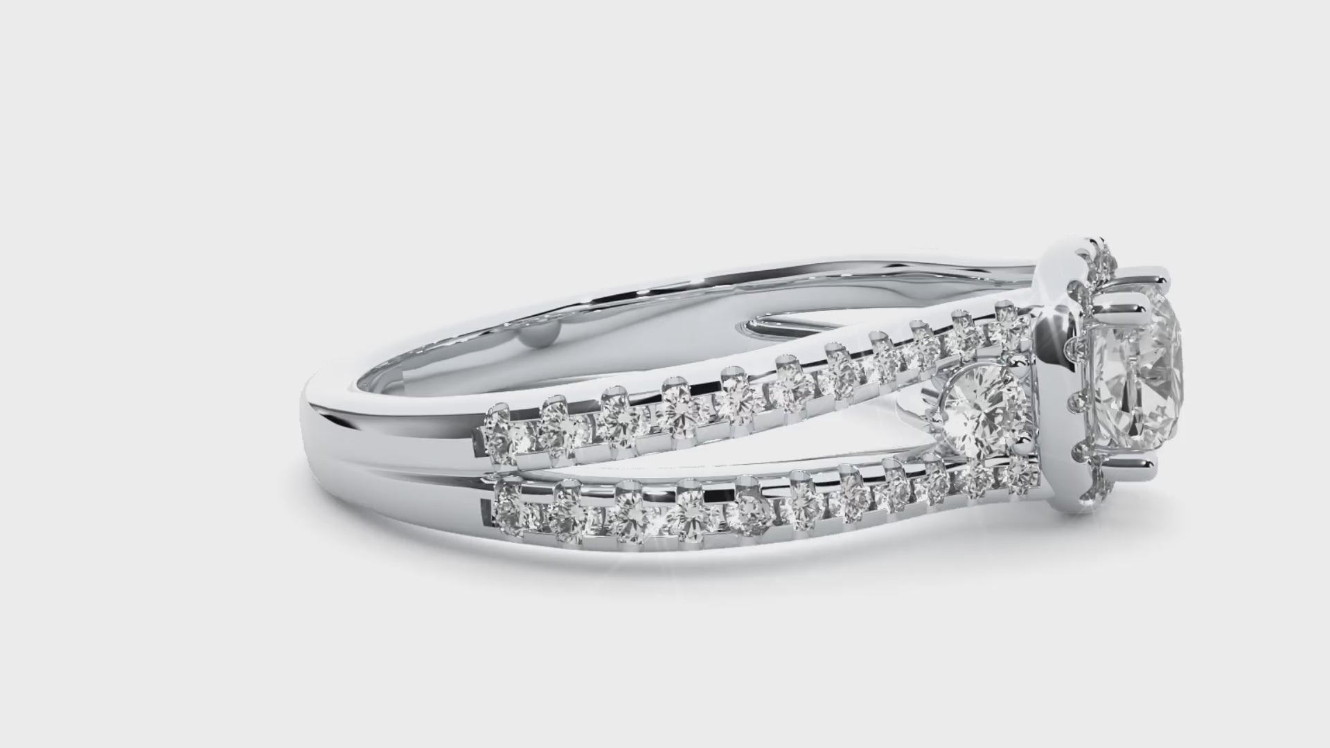 Saige Three Stone Ring