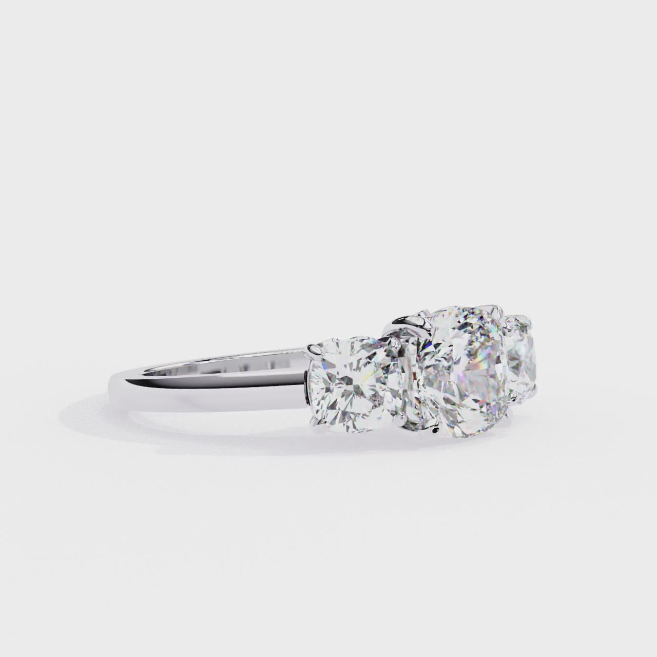 Nola Three Stone Ring