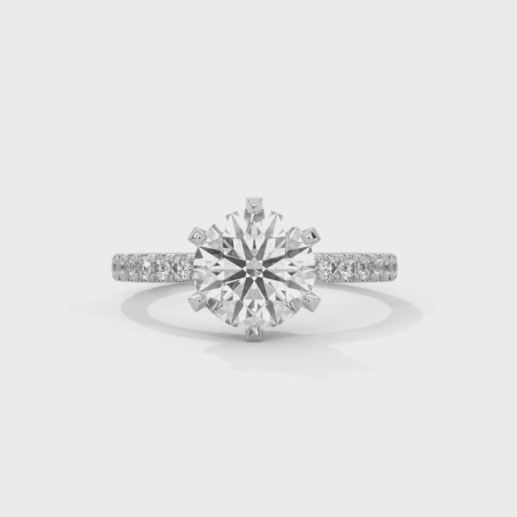 Reign Solitaire Ring