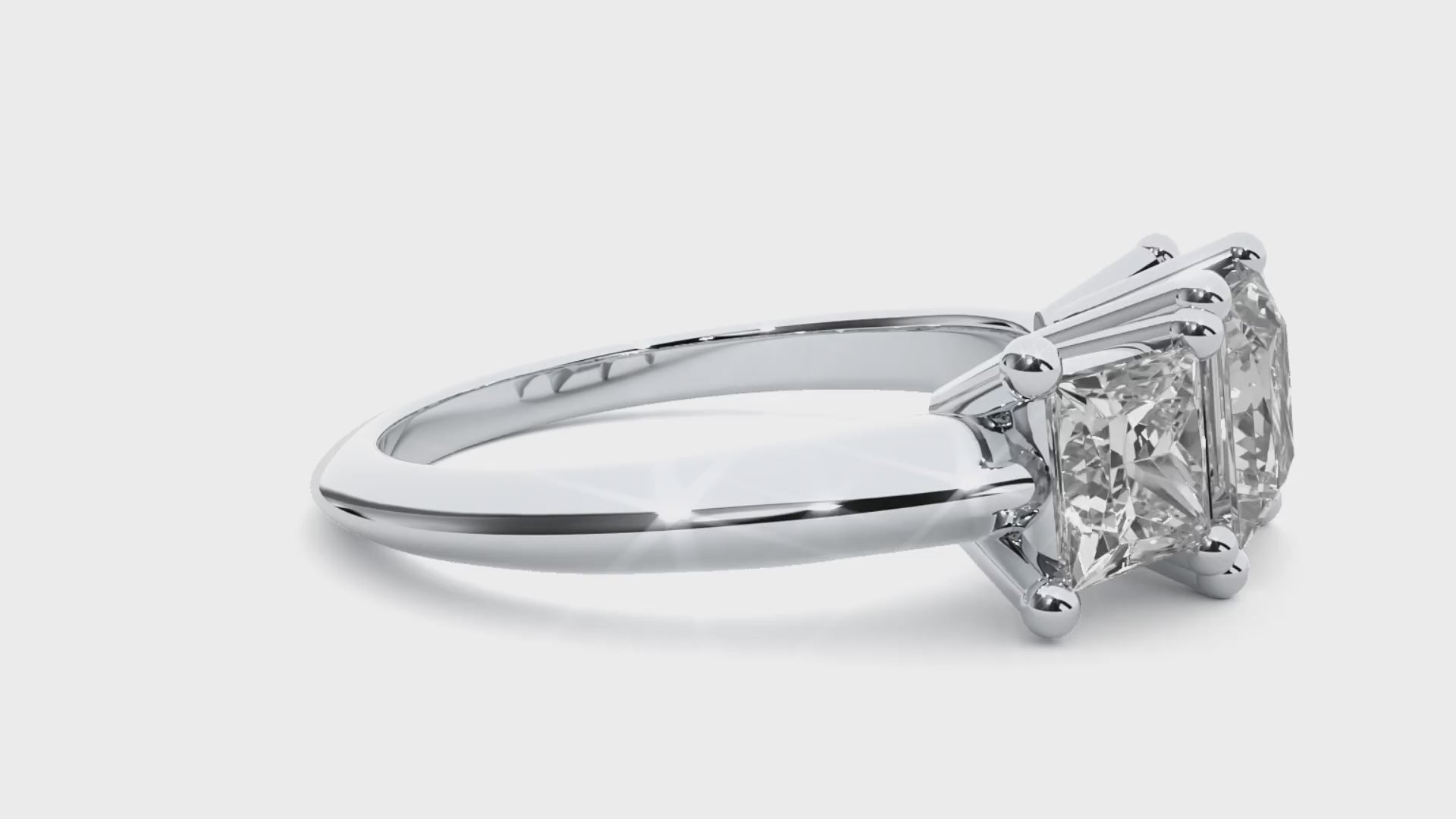 Haylee Three Stone Ring