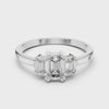 Kyleigh Three Stone Ring