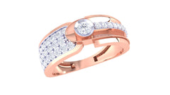 Horace Solitaire Mens Ring